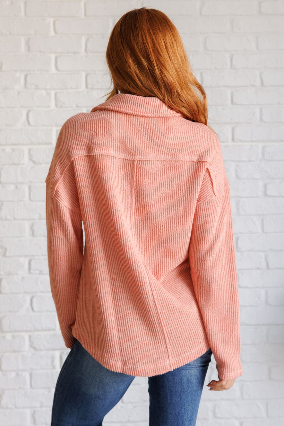 If You Want Forever Ribbed Knit Pullover | Tops