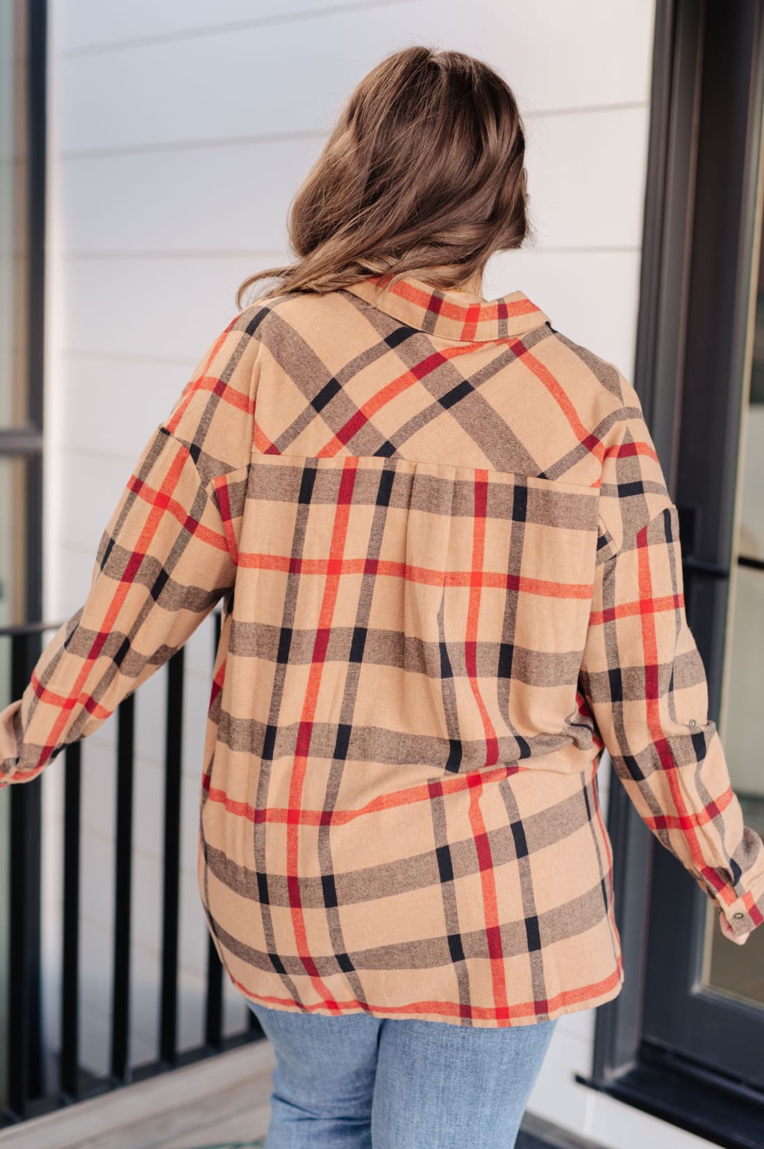 Is It Really Oversized Plaid Button Up | Tops