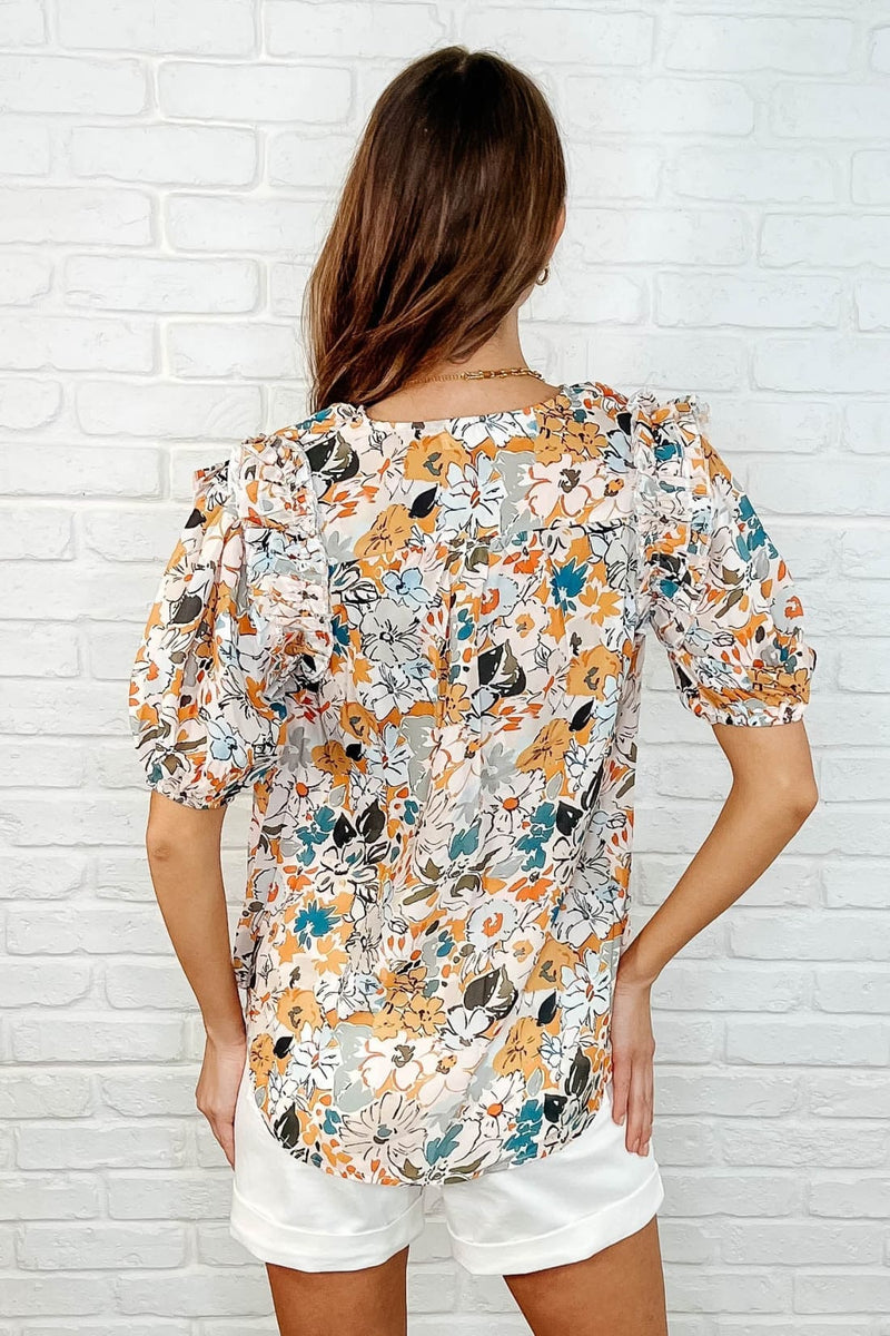 It’s Intuitive Floral Blouse