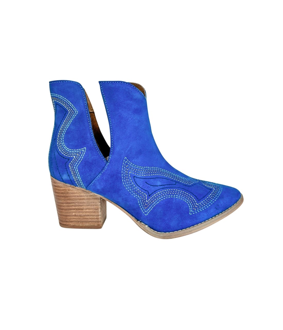 Journee Ankle Boots in Blue | Shoes