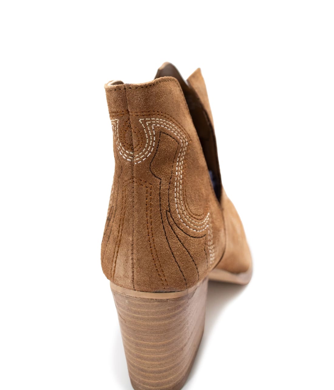 Genuine Suede Journee Ankle Boots in Tan | boots