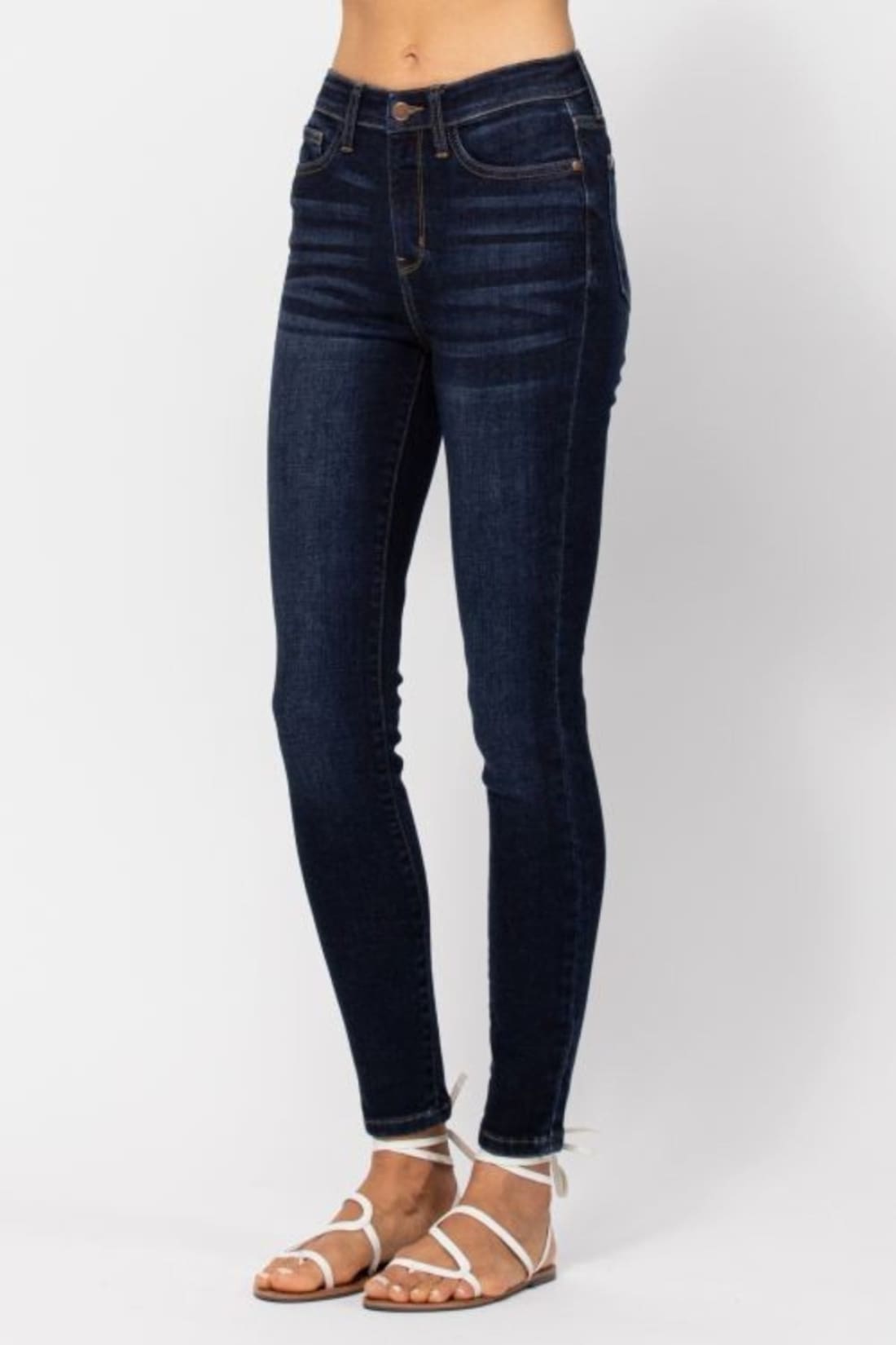 Judy Blue Full Size High Waist Handsand Skinny Jeans | Women’s Jeans