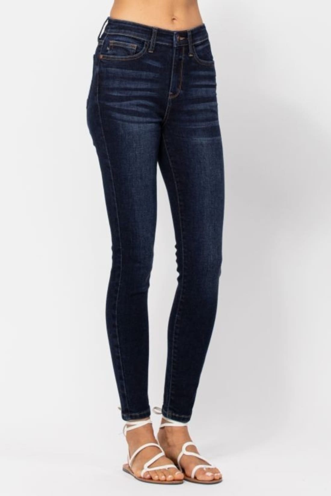 Judy Blue Full Size High Waist Handsand Skinny Jeans | Women’s Jeans