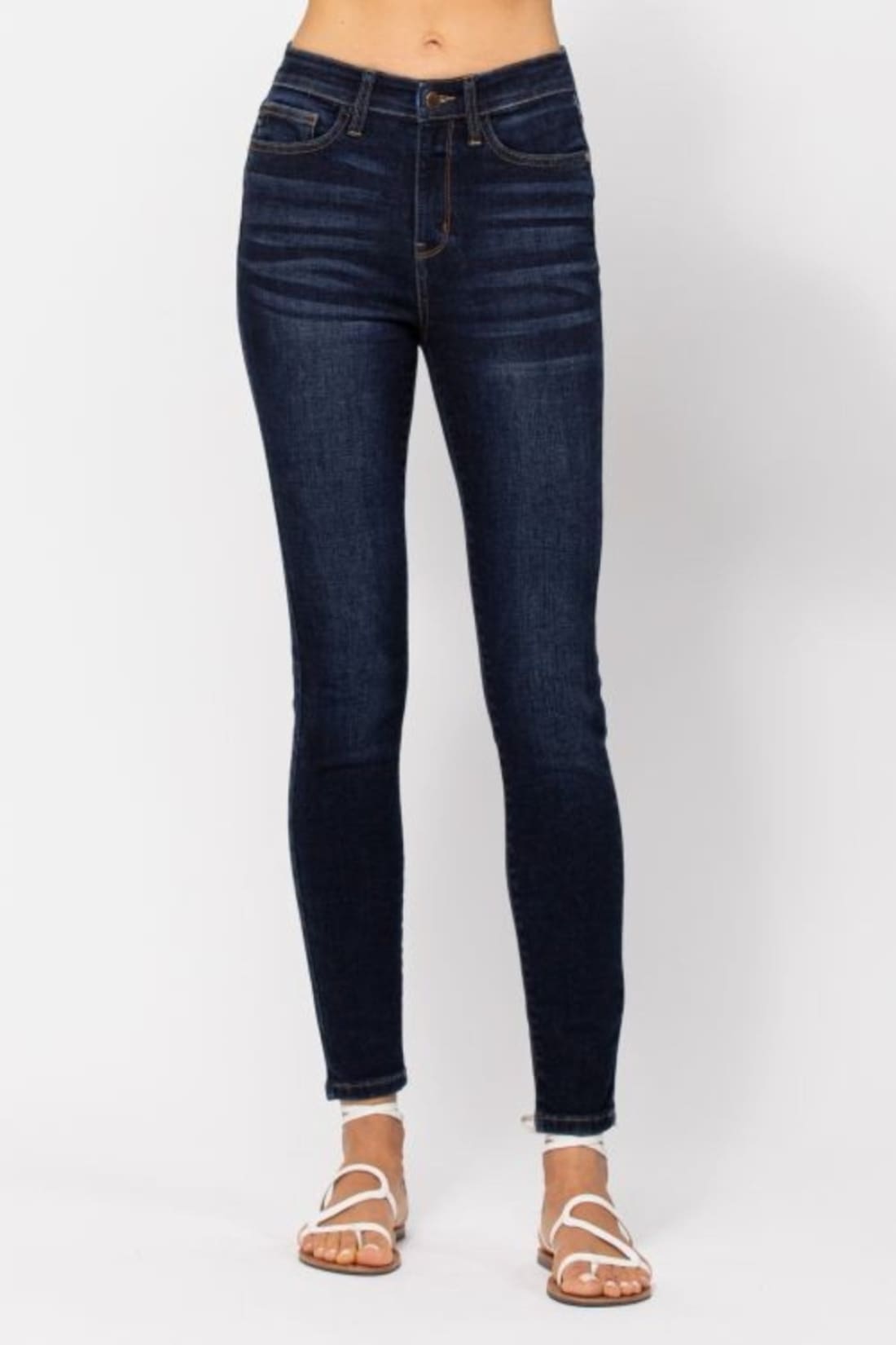 Judy Blue Full Size High Waist Handsand Skinny Jeans | Women’s Jeans