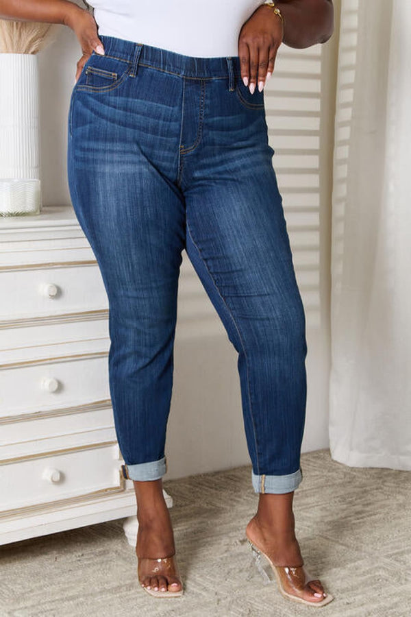 Judy Blue Full Size Skinny Cropped Jeans | Women’s Jeans