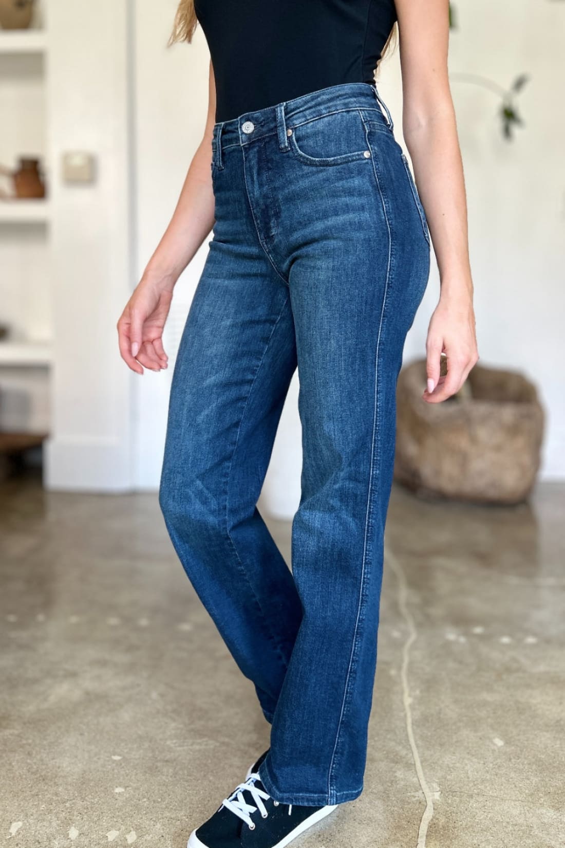 Judy Blue Tummy Control Straight Jeans | Women’s Jeans