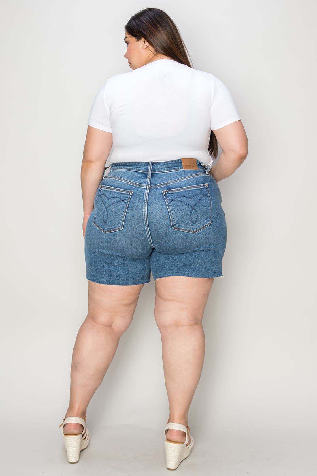 Judy Blue High Waist Slim Denim Shorts | Jean Shorts