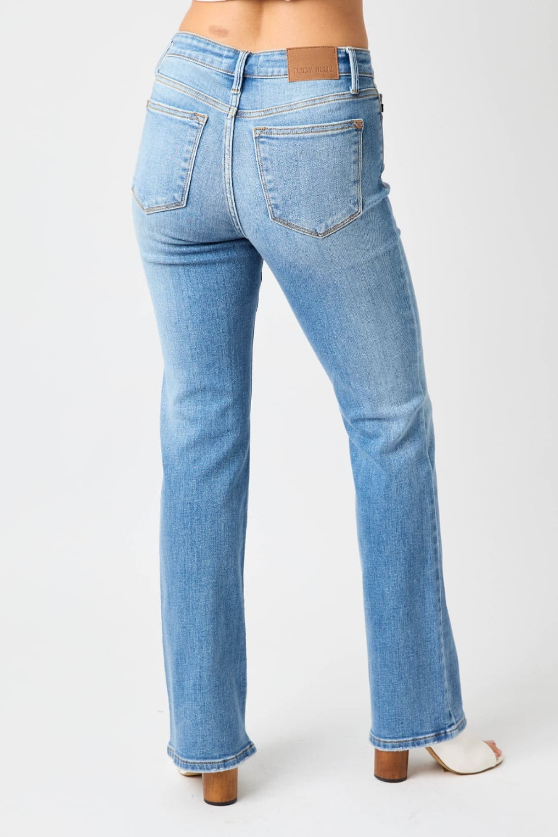 Judy Blue Mid-Rise Straight Jeans | Women’s Jeans