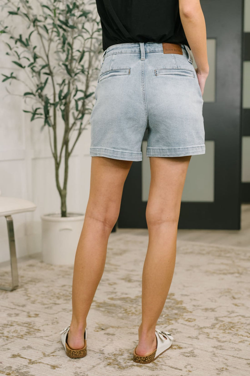Judy Blue ’Scarlett’ High Waist Trouser Short