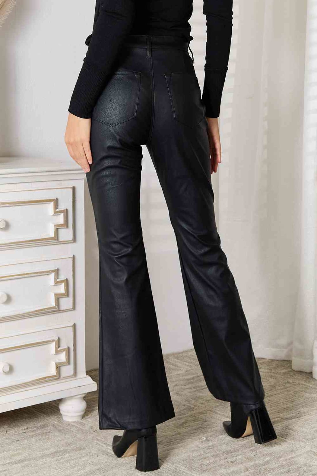 Kancan Slit Flare Leg Pants | Pants & Culotte