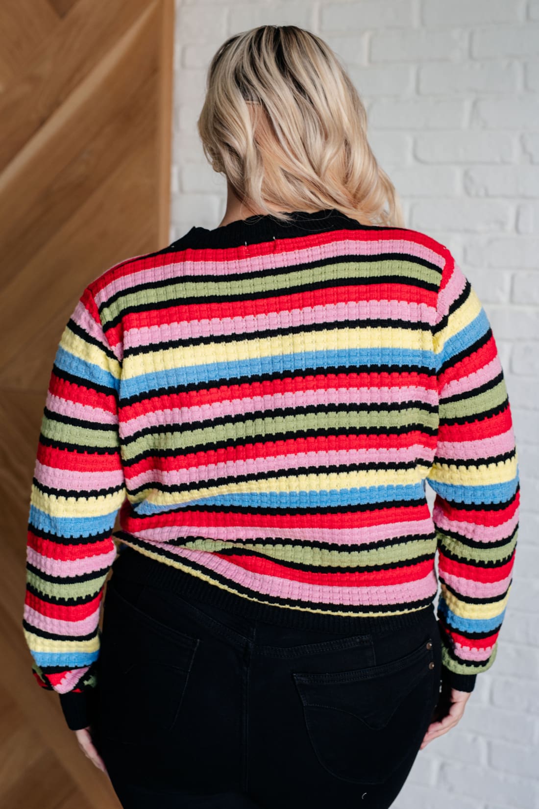 Keep Dreaming Striped Sweater | Sweaters & Cardigans