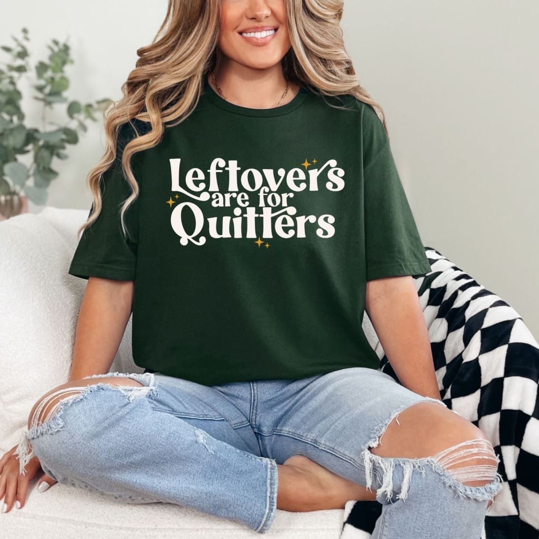 Leftovers Are For Quitters Graphic Tee | Graphic Tee