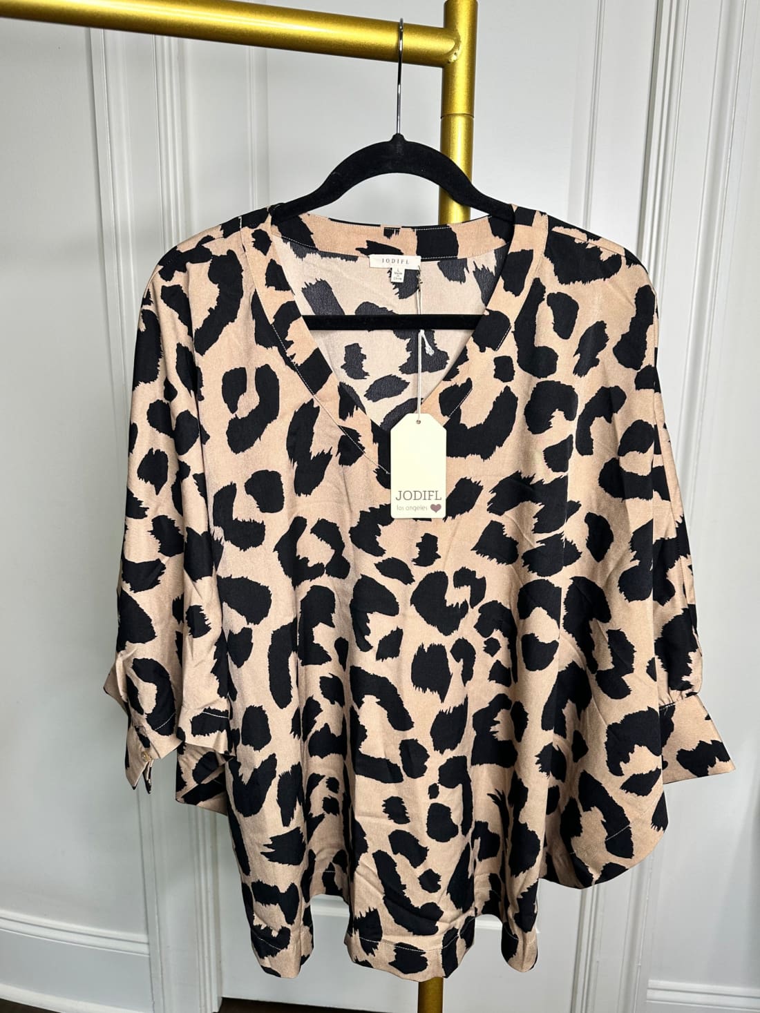 She’s Got Eyes of Gold Batwing Blouse