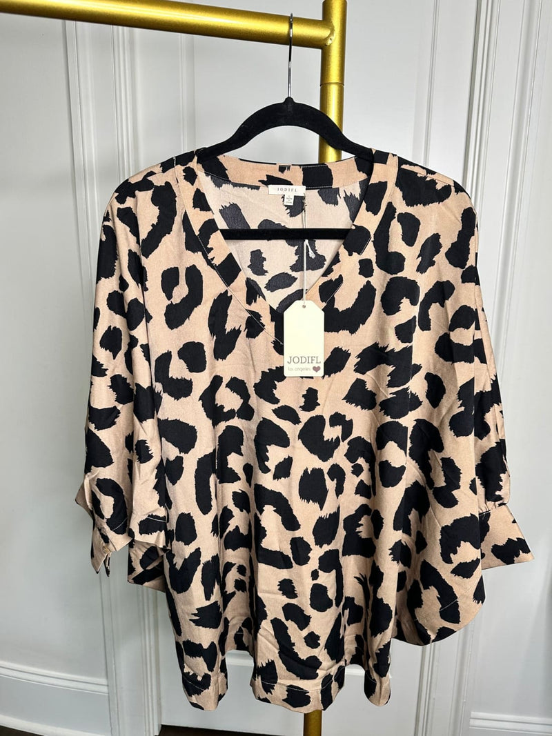 She’s Got Eyes of Gold Batwing Blouse