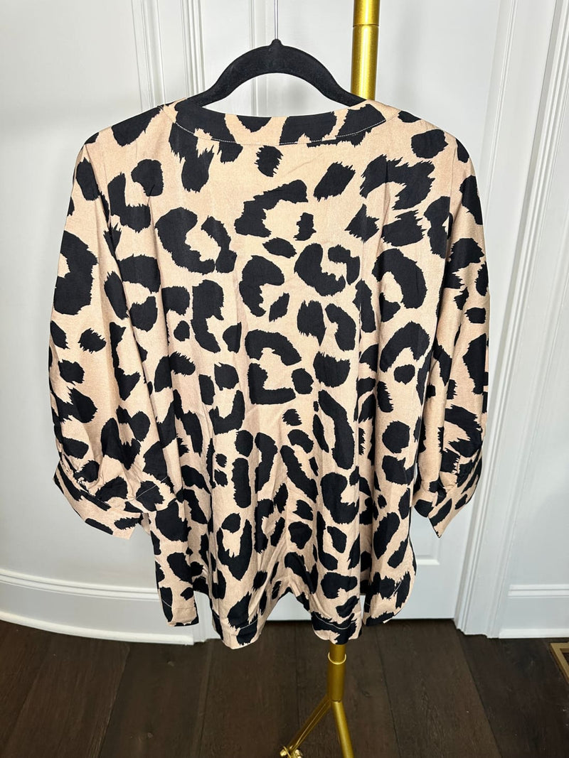 She’s Got Eyes of Gold Batwing Blouse