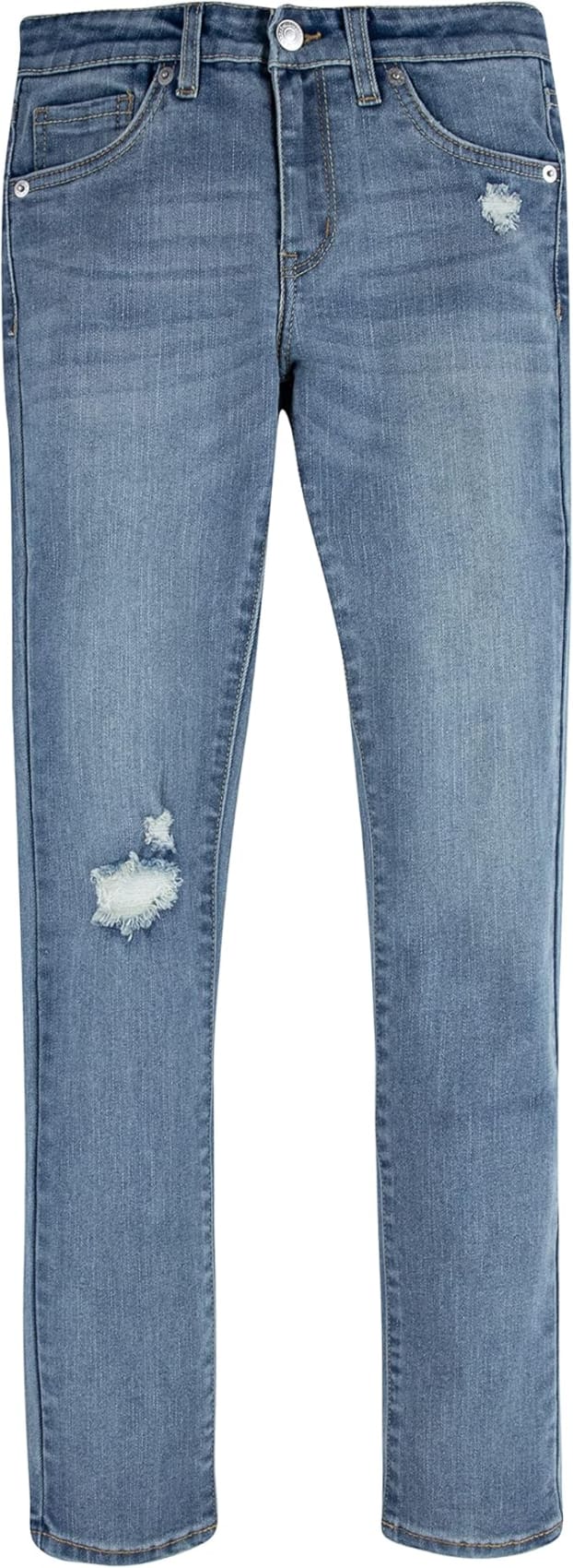 Levi’s Girls’ 711 Skinny Fit Distressed Jeans Vintage Waters Size 7 NWOT