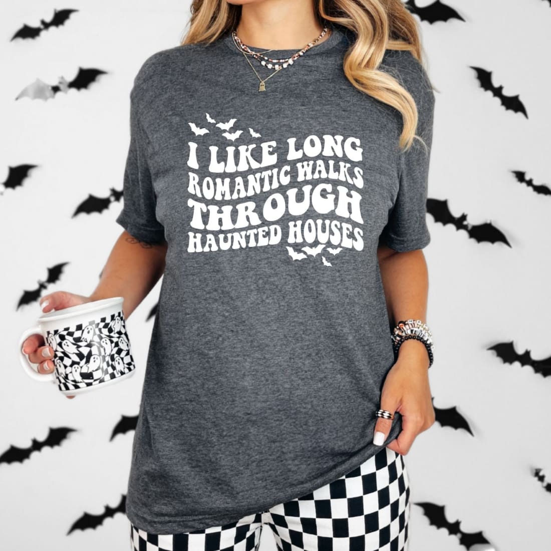 Long Haunted Walks Graphic Tee | Graphic Tee