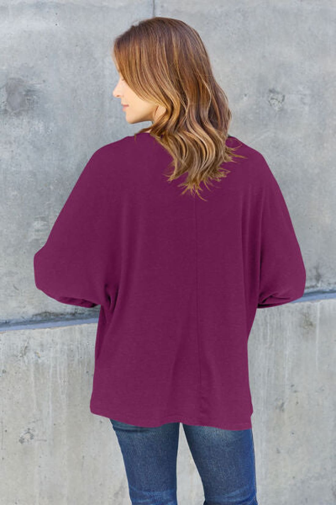 Long Sleeve Oversized Layering Tee | Long Sleeve Tops