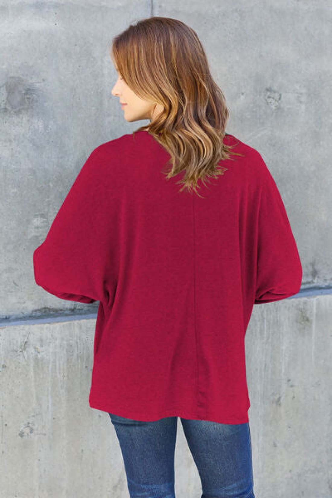 Long Sleeve Oversized Layering Tee | Long Sleeve Tops