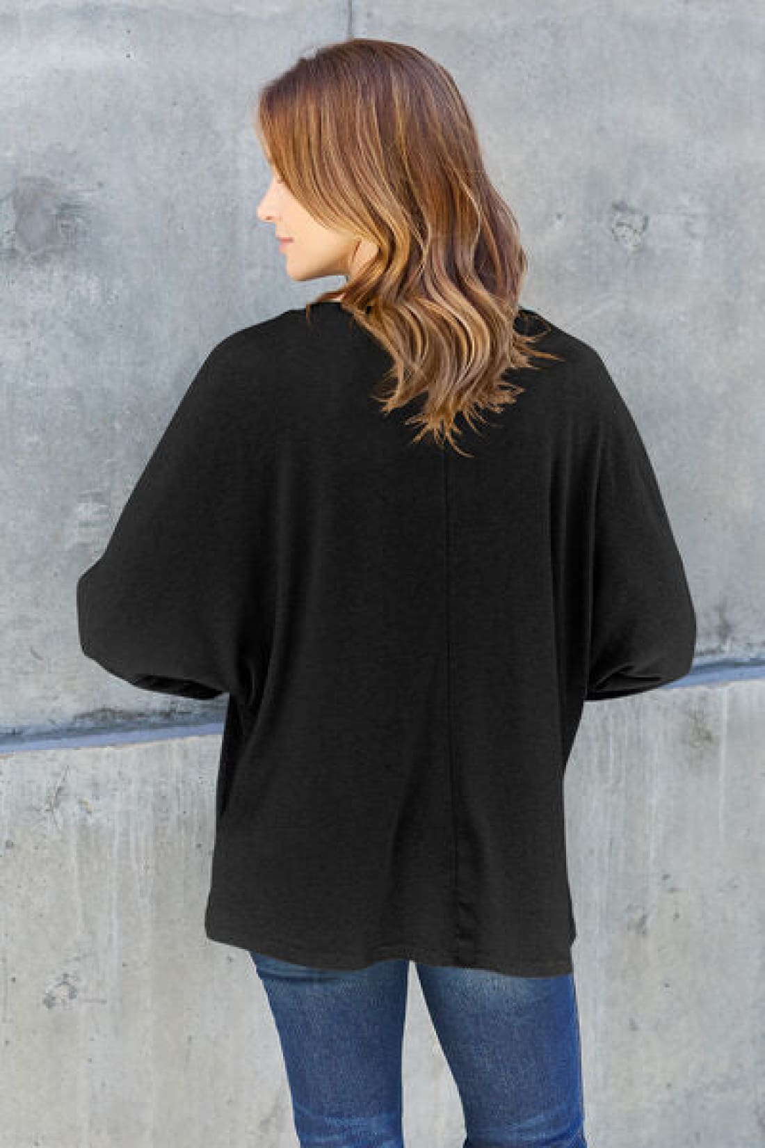 Long Sleeve Oversized Layering Tee | Long Sleeve Tops