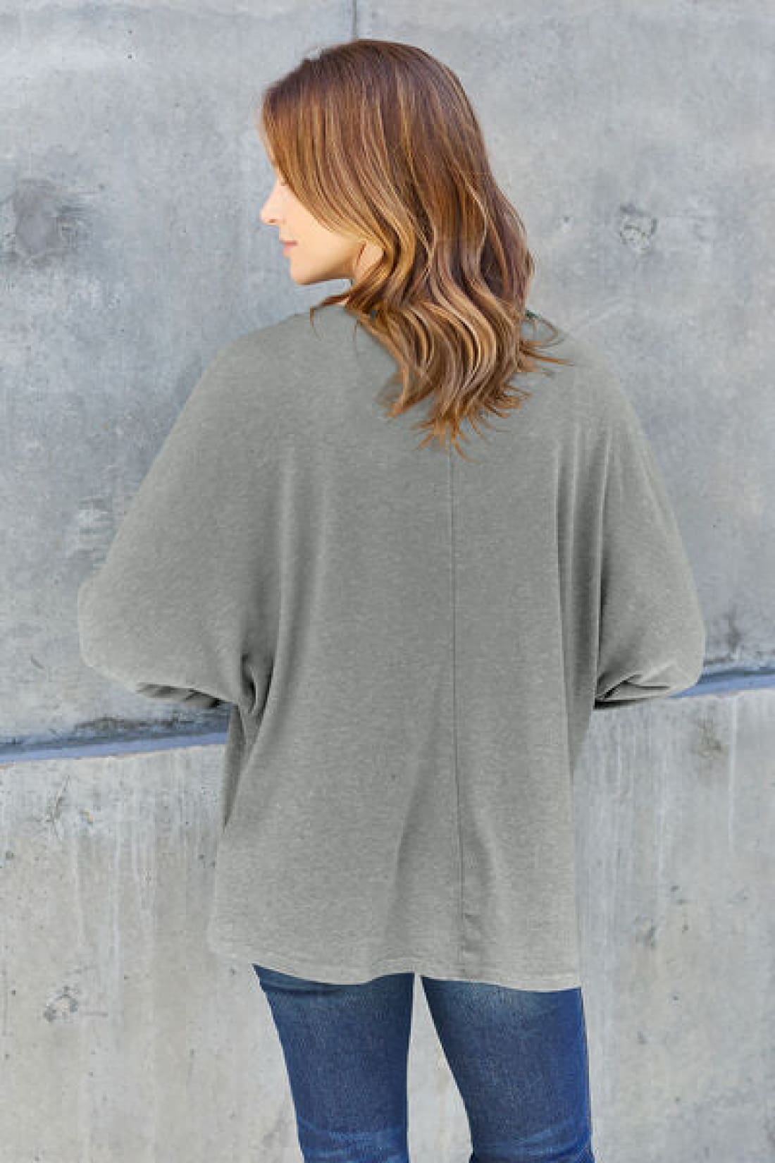 Long Sleeve Oversized Layering Tee | Long Sleeve Tops