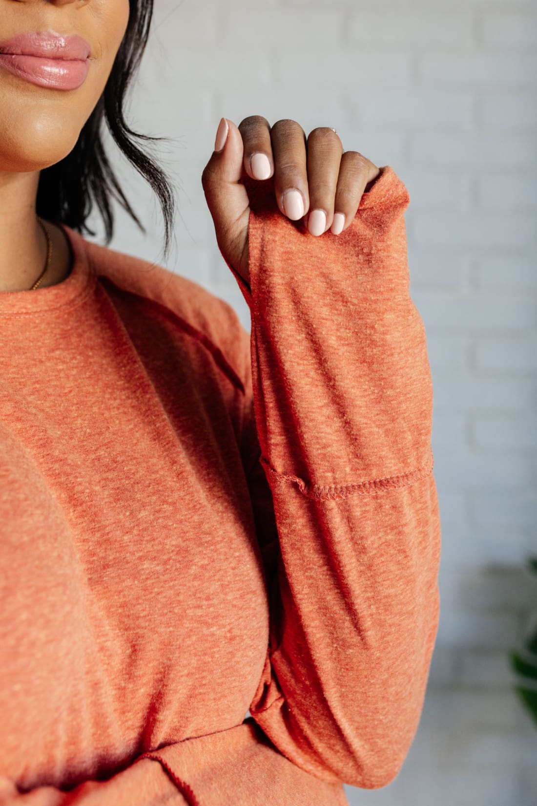 Long Sleeve Thumbhole Top | Long Sleeve Tops