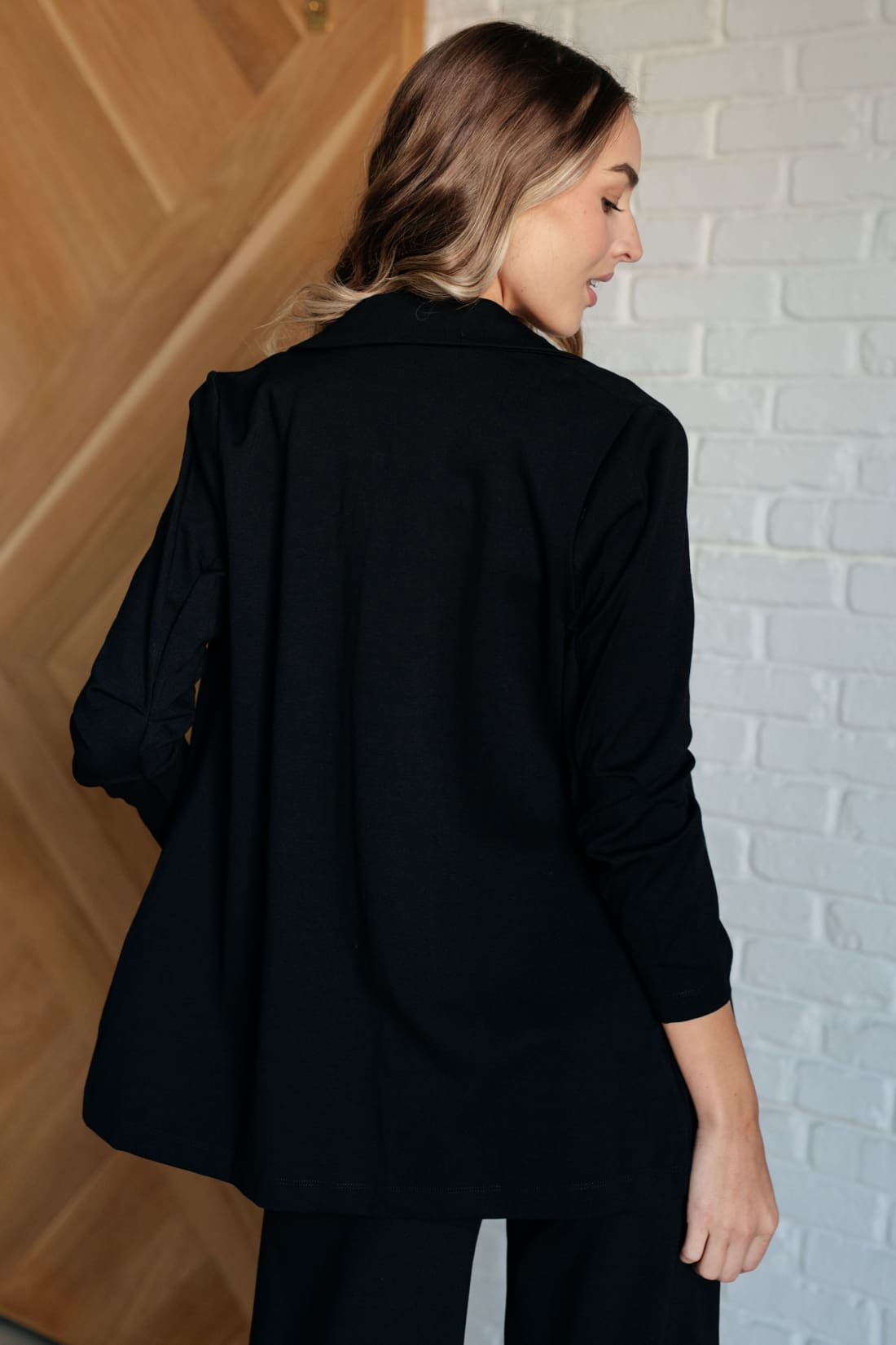 Magic 3/4 Blazer in Black | Jackets & Coats