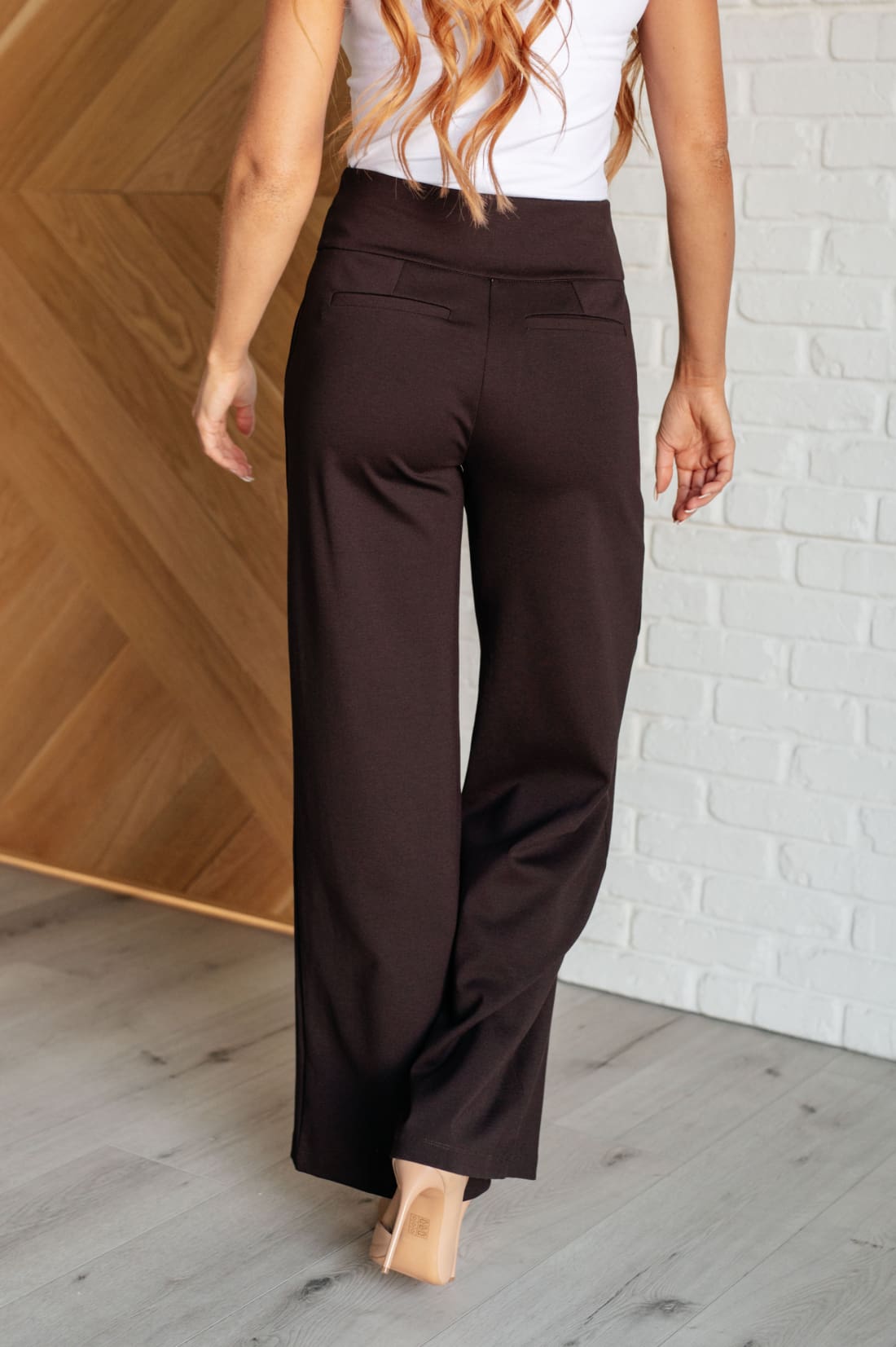 Magic Wide Leg Pants in Chocolate | Pants