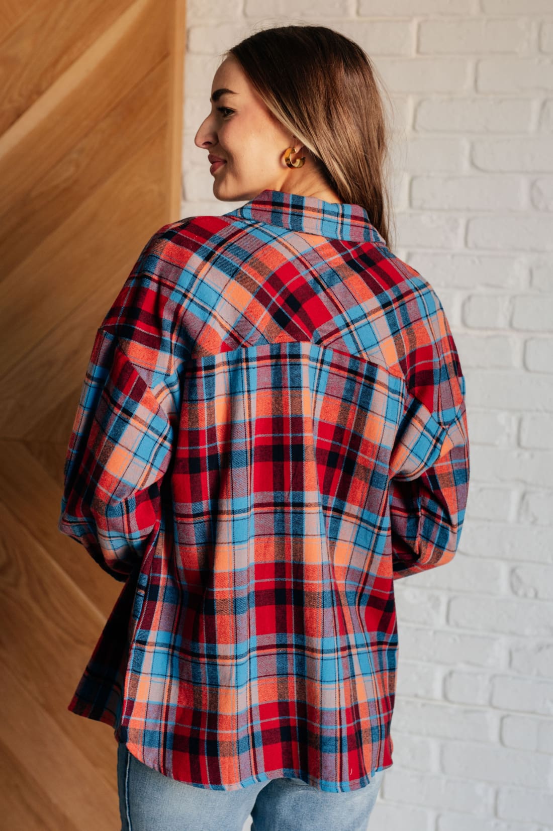 Make it Make Sense Plaid Button Up | Tops