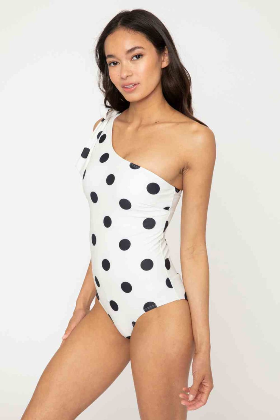 Marina West Swim Deep End One-Shoulder One-Piece Swimsuit | One-Piece Swimsuit