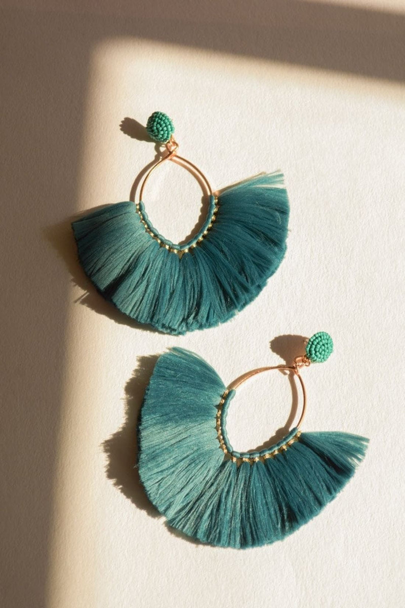 Marquise Hoop & Fan Earrings | Jewelry