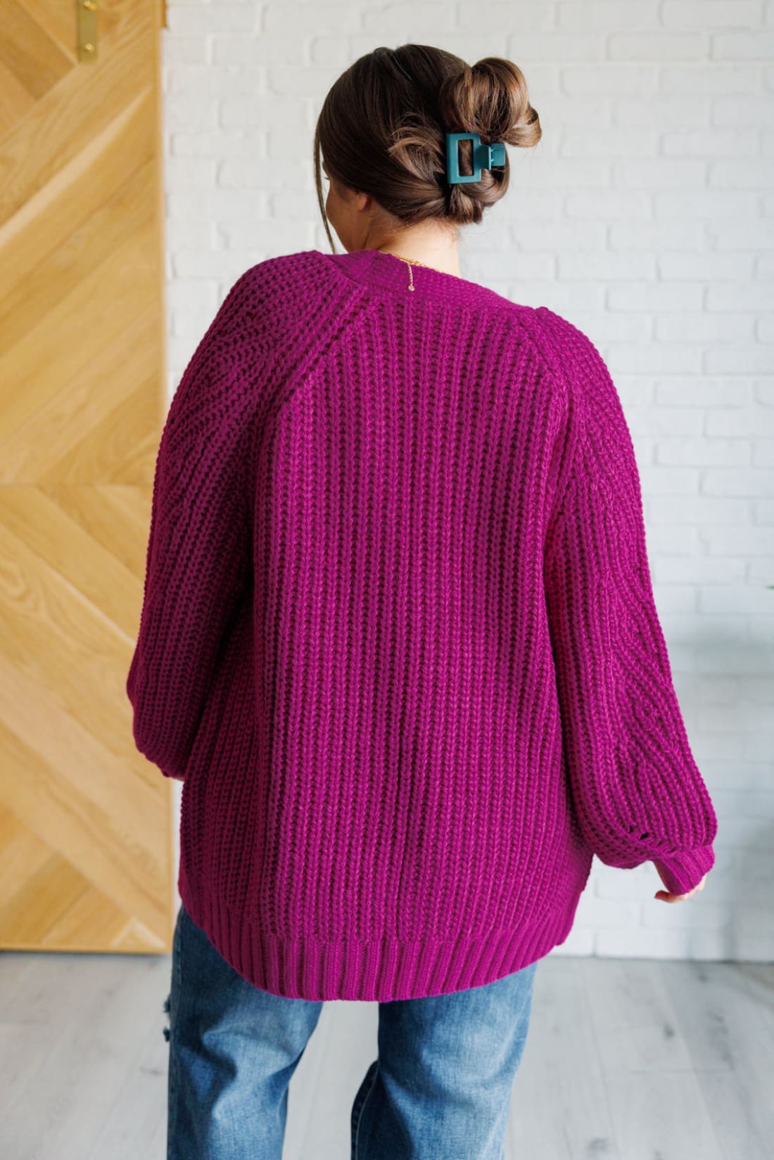 Maybe Monday Cardigan in Berry | Layers