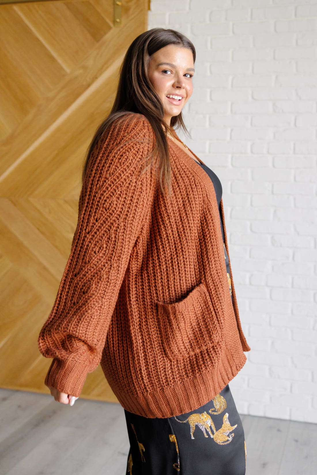 Maybe Monday Cardigan in Chestnut | Layers