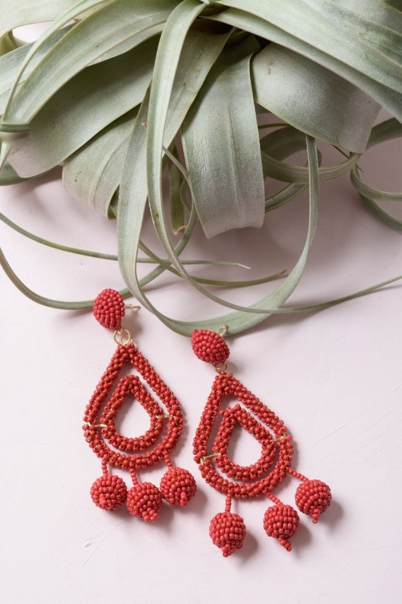 Micro Bead Dangle Earrings | Jewelry