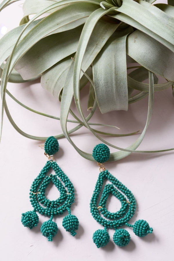 Micro Bead Dangle Earrings | Jewelry