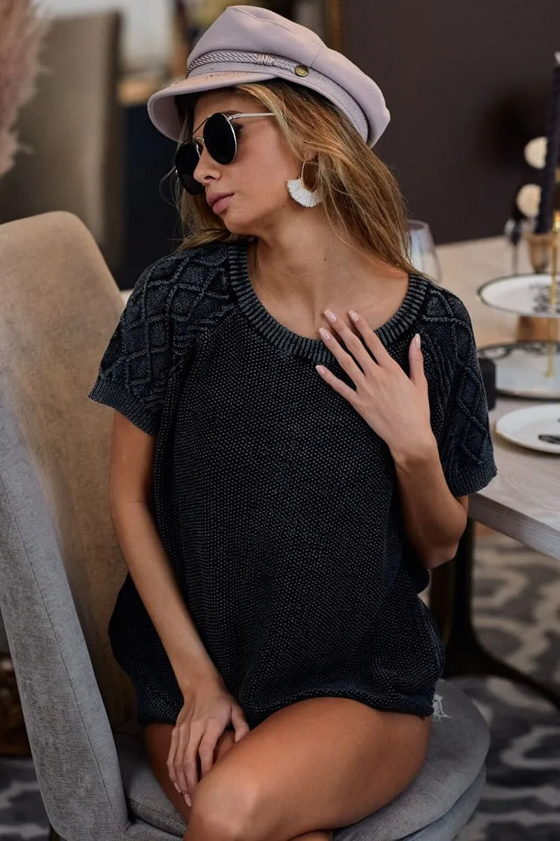Mineral Washed Pull Over