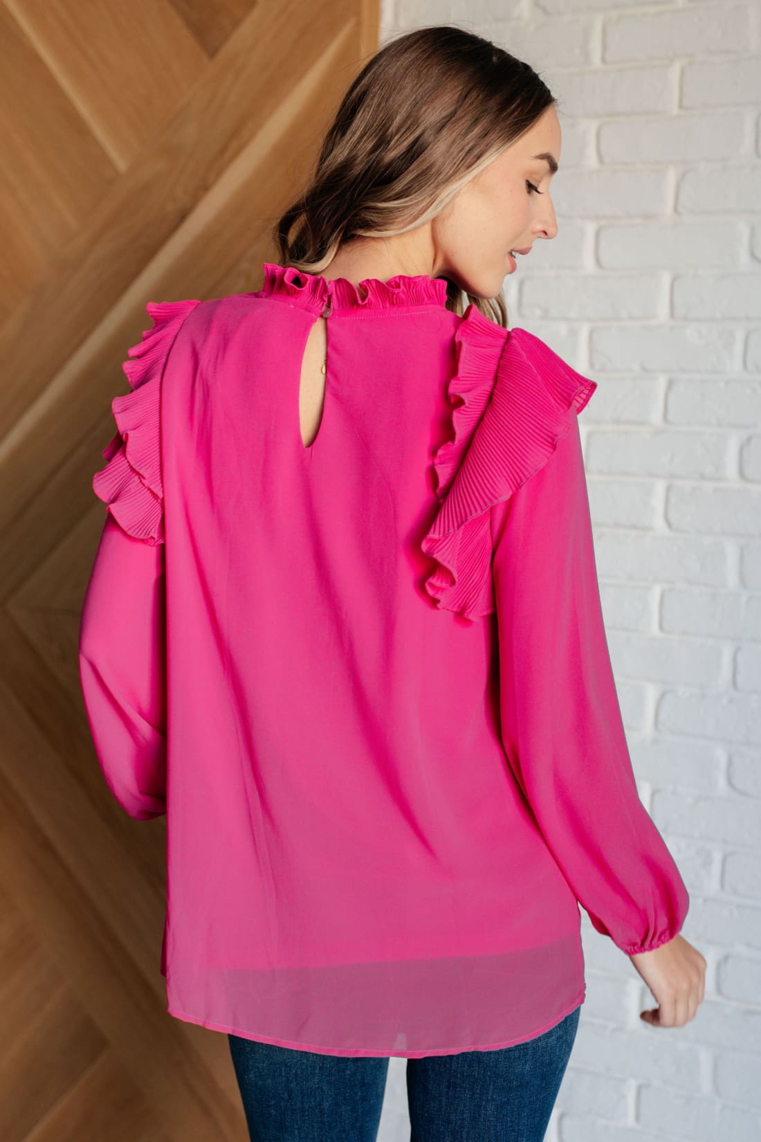 My Good Graces Ruffled Top | Blouses & Shirts