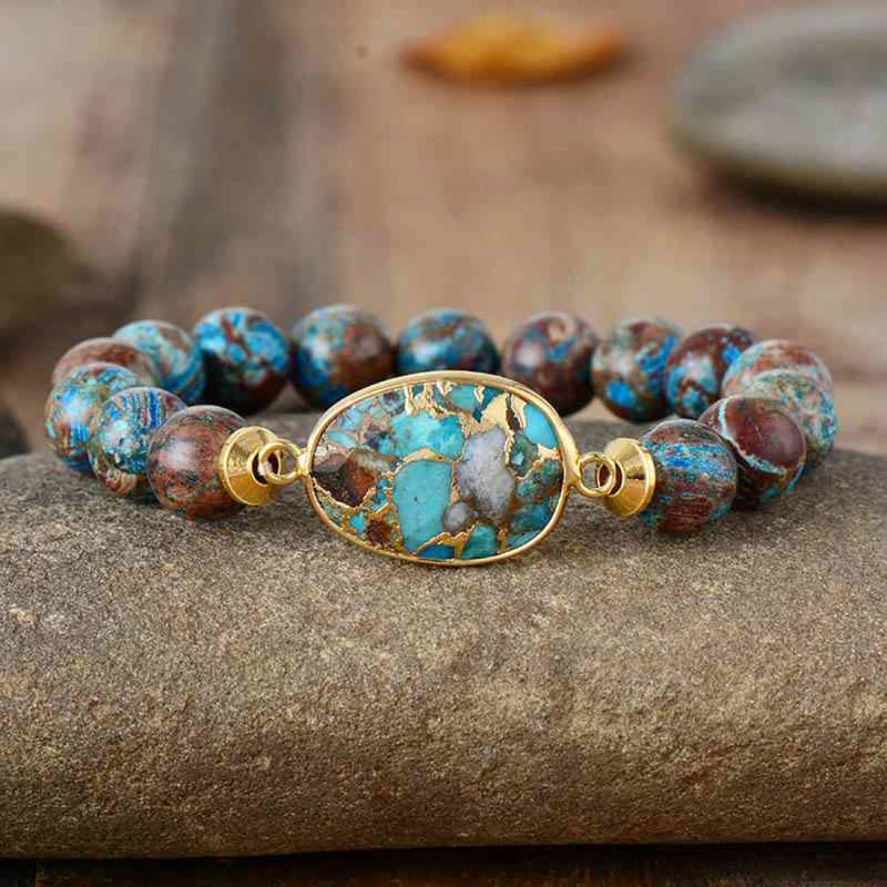 Natural Stone Beaded Bracelet | Bracelets