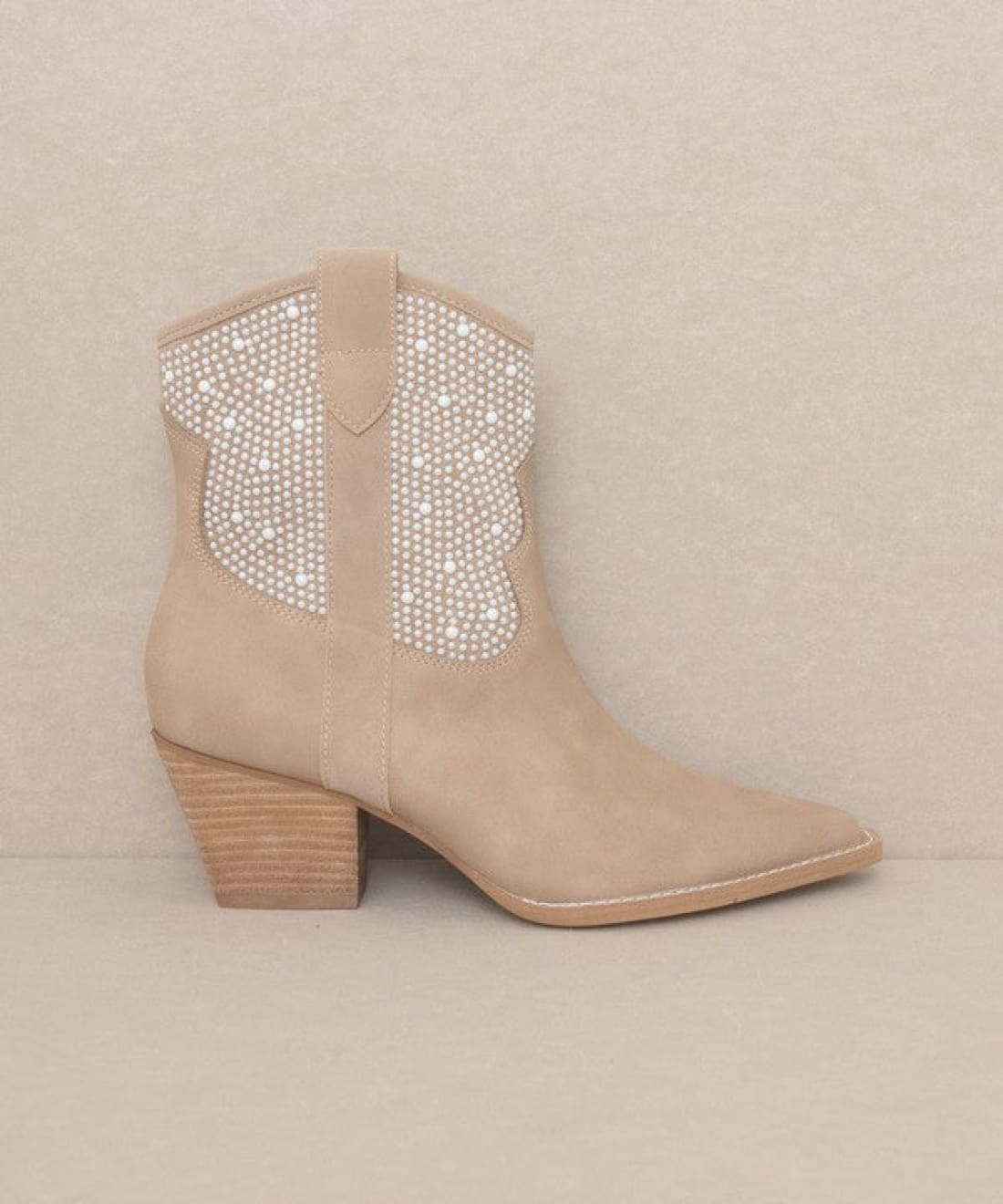 OASIS SOCIETY Cannes - Pearl Studded Western Boots | boots