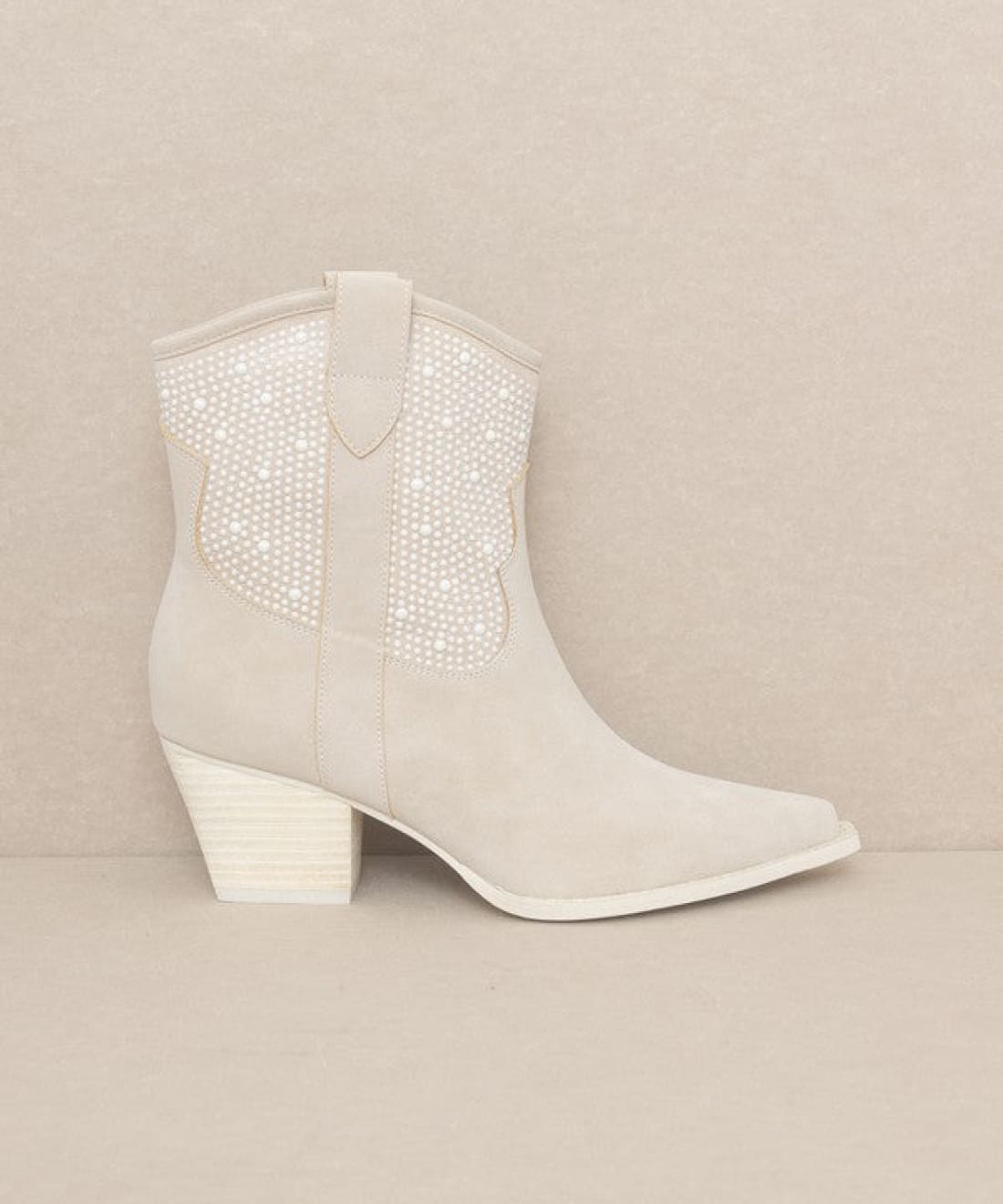 OASIS SOCIETY Cannes - Pearl Studded Western Boots | boots