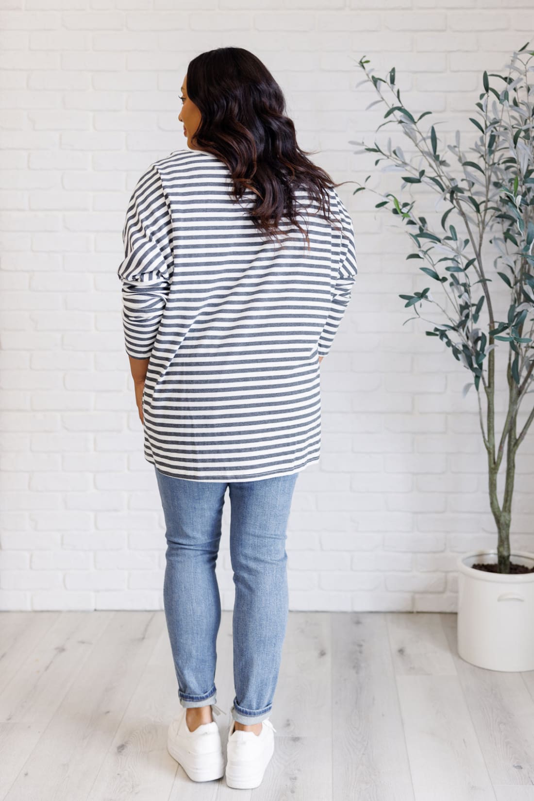 Obviously Mine Striped Oversized Top | Tops