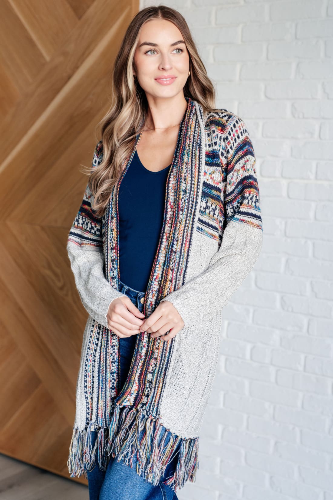 Oh So Lucky Fringe Cardigan | Sweaters & Cardigans