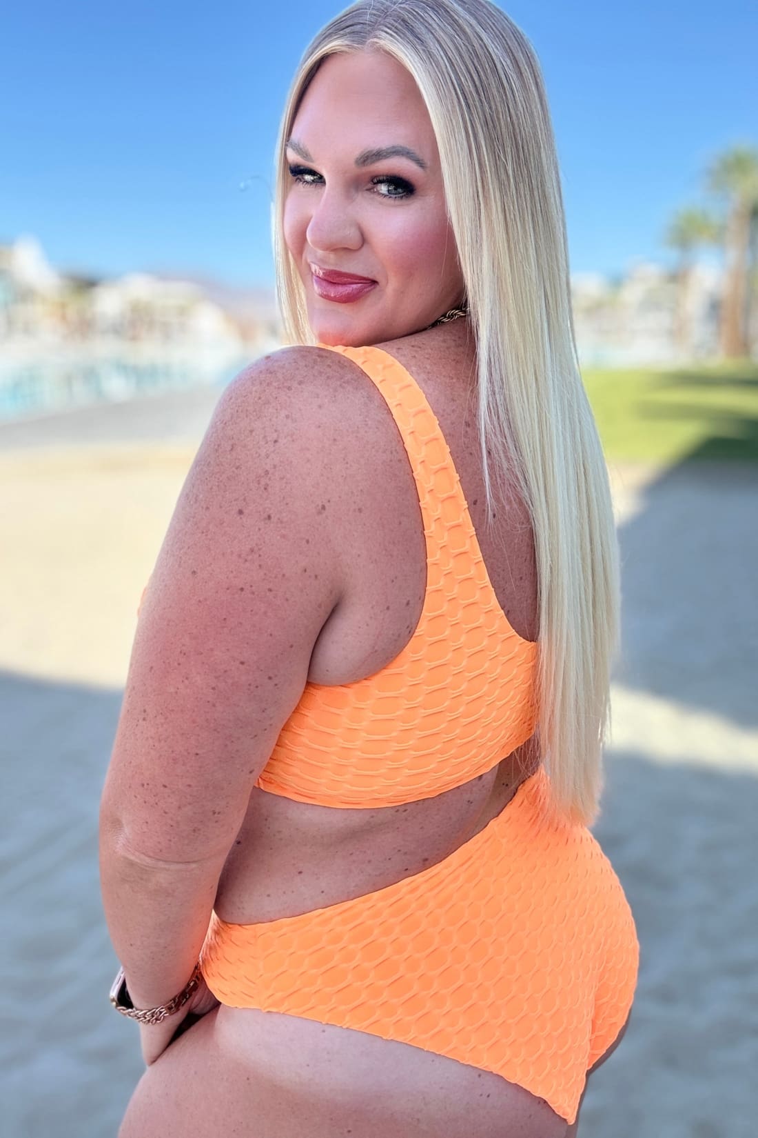 Oh So Orange Swim Bottoms | Swimwear