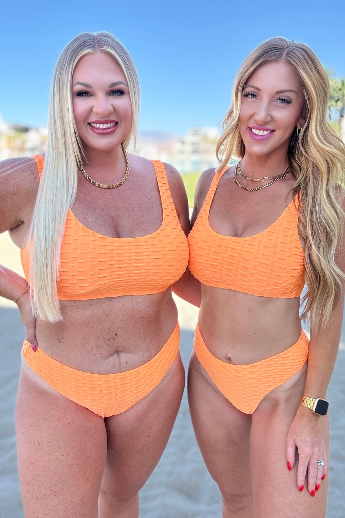 Oh So Orange Swim Bottoms | Swimwear