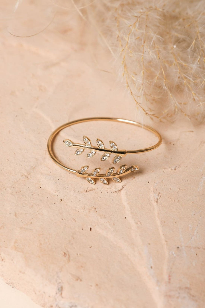 Olive Branch Minimal Bracelet | Jewelry