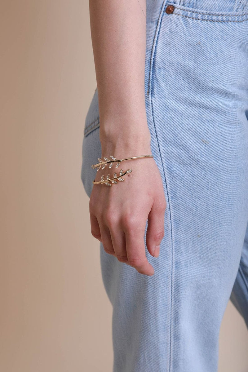 Olive Branch Minimal Bracelet | Jewelry