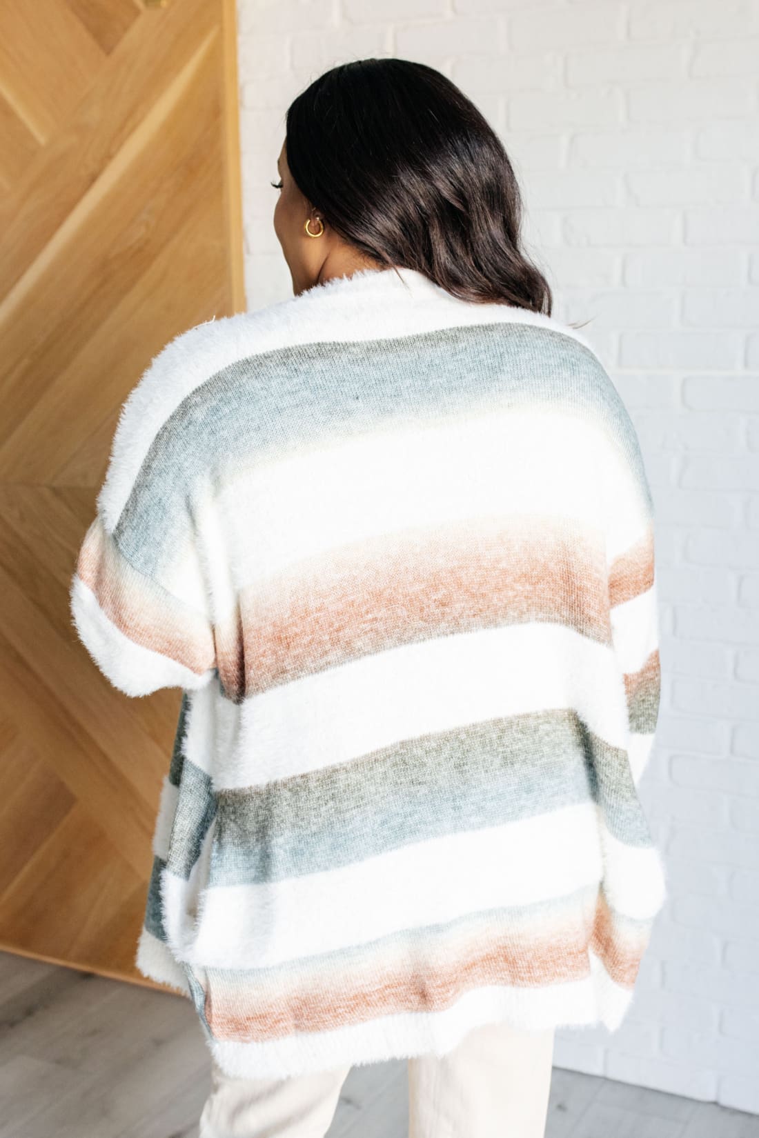 Ombre Striped Cardigan | Sweaters & Cardigans