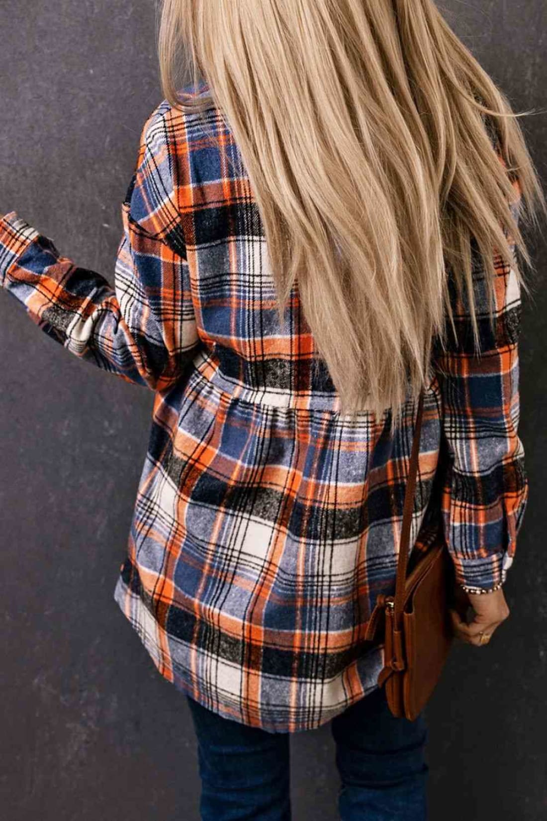 Plaid Button-Front Peplum Shirt | Blouses & Shirts