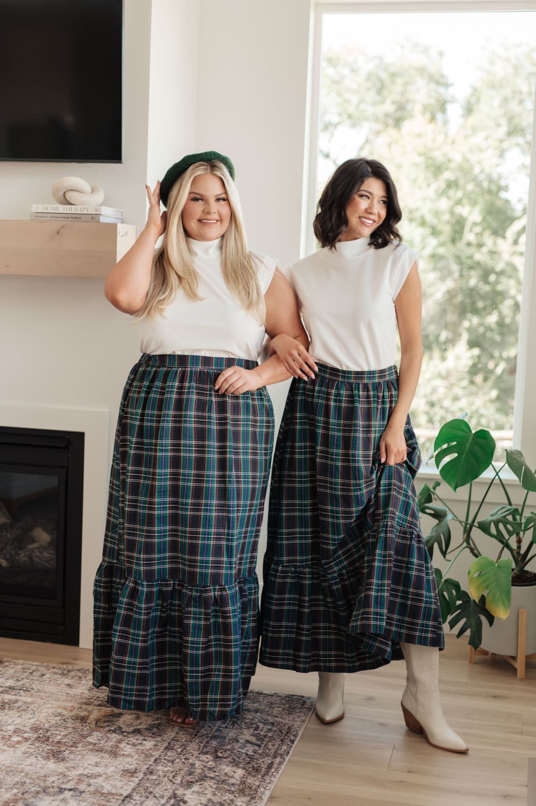 Plaid Maxi Skirt | Skirts