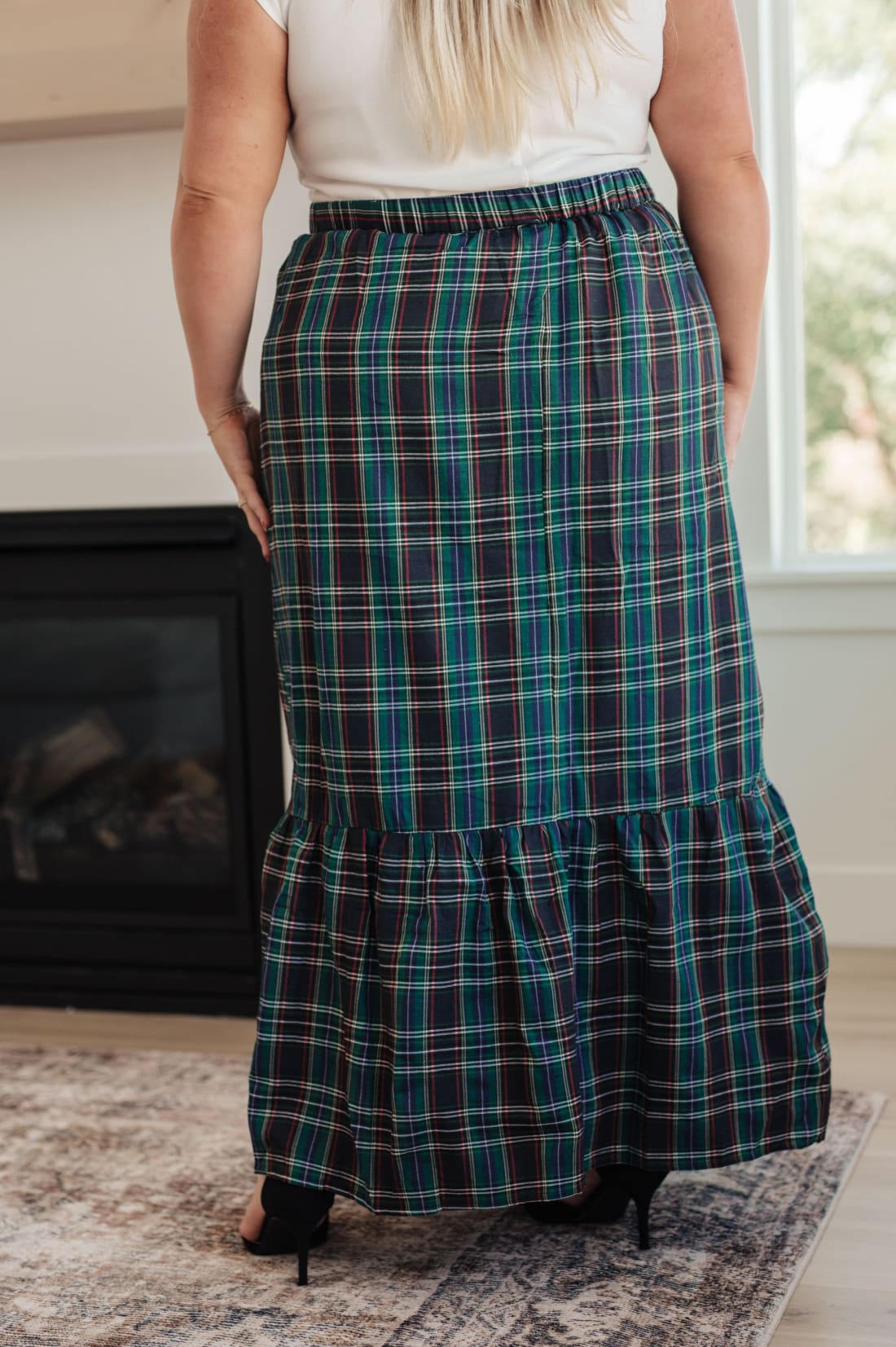 Plaid Maxi Skirt | Skirts